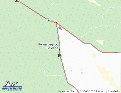 Mappa MICHELIN Las Huertas - ViaMichelin