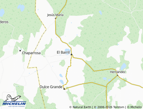 Mapa MICHELIN El Barril - ViaMichelin