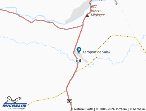 MICHELIN Salak map - ViaMichelin