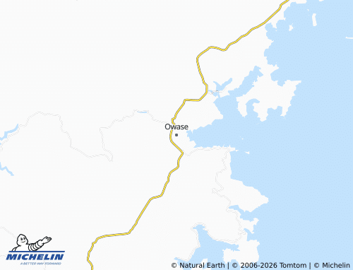 MICHELIN Owase map - ViaMichelin