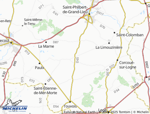 Mapa MICHELIN L'Égonnière - ViaMichelin