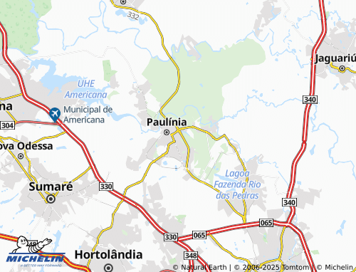 MICHELIN Jardim de Itapoan map - ViaMichelin