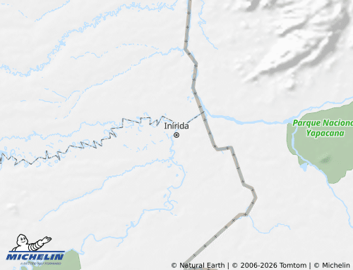 MICHELIN Guainia map - ViaMichelin