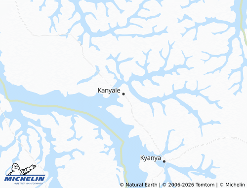 Kaart MICHELIN Kanyale - ViaMichelin