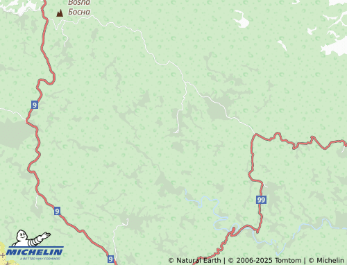 MICHELIN Zabernovo map - ViaMichelin
