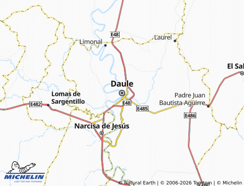 MICHELIN Daule map - ViaMichelin