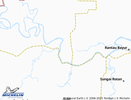 MICHELIN Tanjung Agung Timur map - ViaMichelin