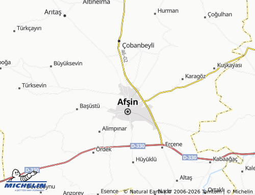 Mappa MICHELIN Alparslan - ViaMichelin