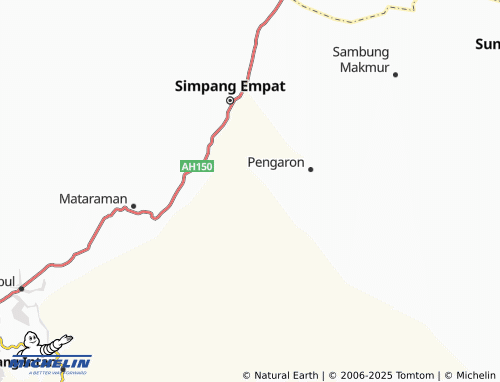 MICHELIN Lawiran map - ViaMichelin