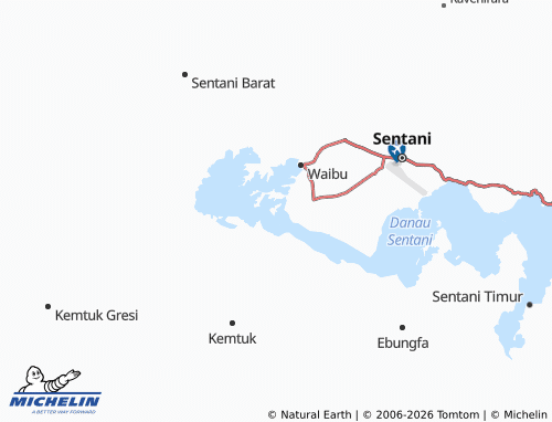 Mapa MICHELIN Kwadeware - ViaMichelin