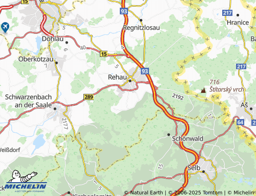 Mapa MICHELIN Rosenbühl - ViaMichelin