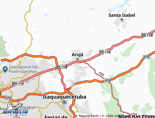 Mappa MICHELIN Arujá - ViaMichelin