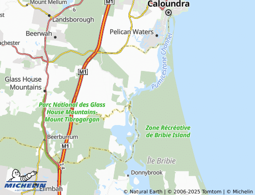 Carte MICHELIN Coochin Creek - ViaMichelin