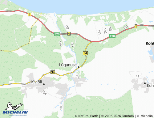 Carte MICHELIN Kopli - ViaMichelin