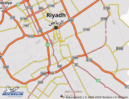 Carte MICHELIN al-Sina'iyyah - ViaMichelin