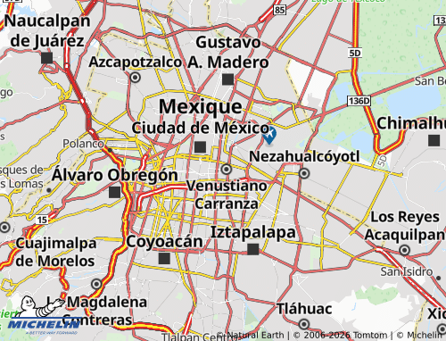 MICHELIN 24 de Abril map - ViaMichelin