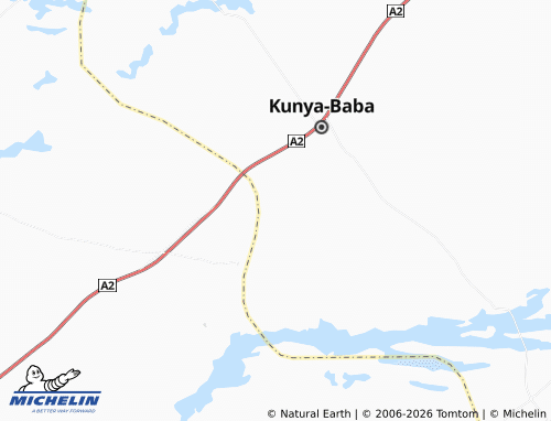 Mappa MICHELIN Kurgungun - ViaMichelin