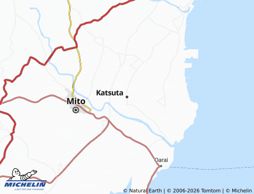 Mapa MICHELIN Katsuta - ViaMichelin