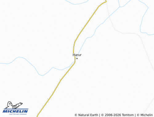 MICHELIN Harur map - ViaMichelin