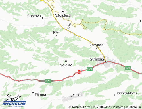 Mappa MICHELIN Valea Bună - ViaMichelin
