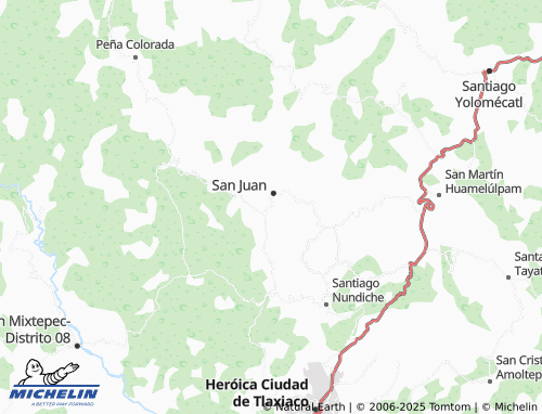 MICHELIN-Landkarte San Antonio Nduasico - ViaMichelin