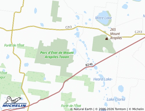 MICHELIN Tooan map - ViaMichelin