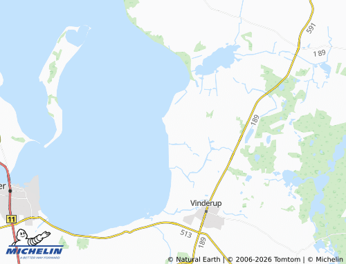 MICHELIN-Landkarte Ejsingholm - ViaMichelin