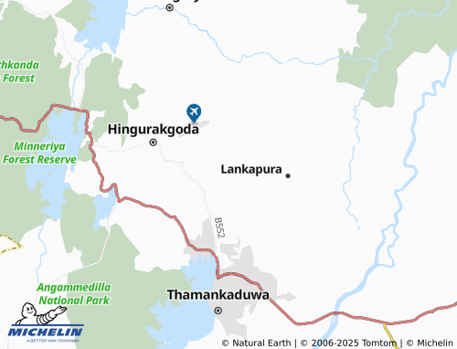 MICHELIN Shanthipura map - ViaMichelin