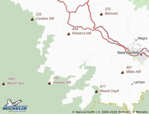 Mapa MICHELIN Moogara - ViaMichelin