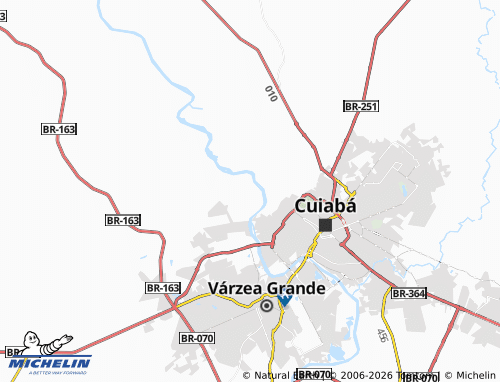 Mapa MICHELIN Passagem da Conceição - ViaMichelin