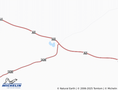Mappa MICHELIN Sekoma - ViaMichelin