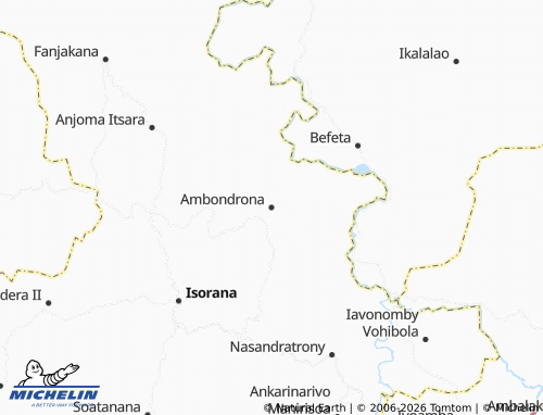 Mappa MICHELIN Ambondrona - ViaMichelin