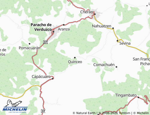Mapa MICHELIN Quinceo - ViaMichelin