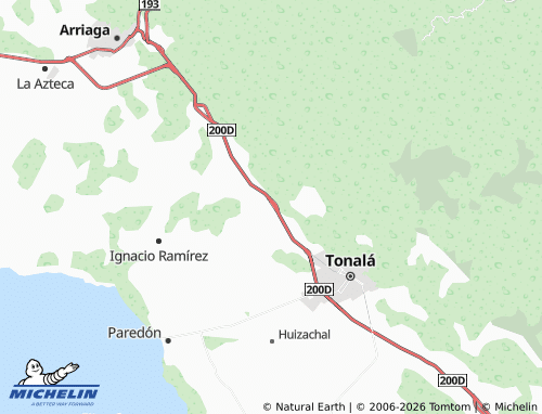 Mappa MICHELIN San Francisco El Ocotal - ViaMichelin