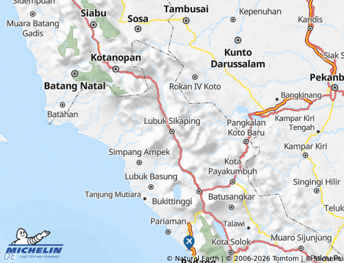 Mapa MICHELIN Pasaman - ViaMichelin
