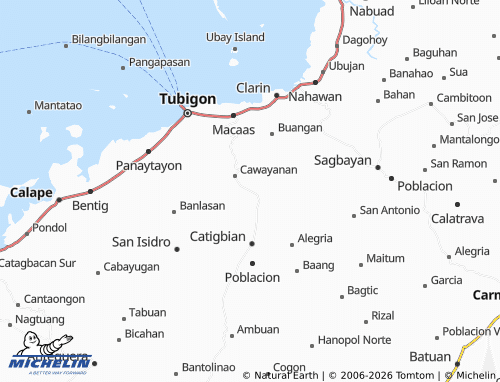 MICHELIN Libertad map - ViaMichelin