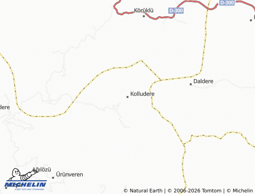 Mappa MICHELIN Kolludere - ViaMichelin