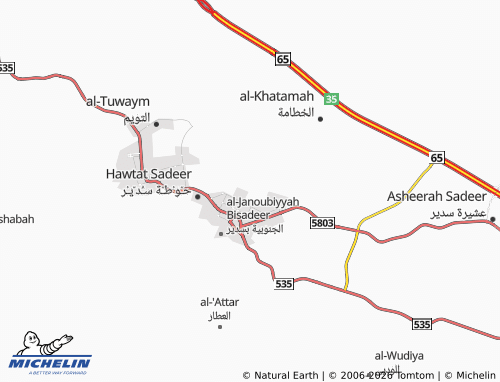 MICHELIN-Landkarte al-Murouj - ViaMichelin