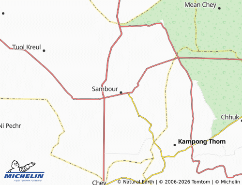 Mapa MICHELIN Sambour - ViaMichelin