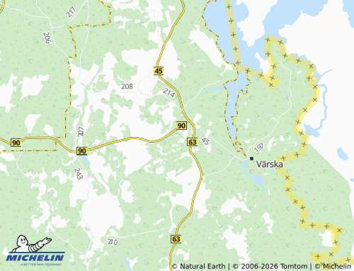 MICHELIN Karisilla map - ViaMichelin