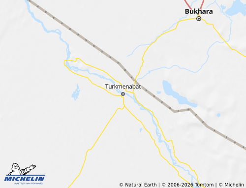 MICHELIN Chardzhou map - ViaMichelin