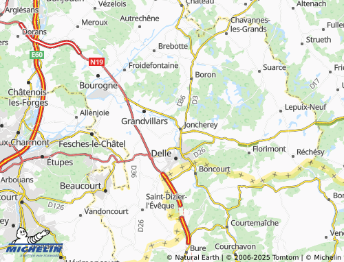 Mappa MICHELIN Thiancourt - ViaMichelin