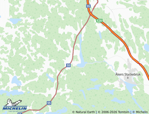 Carte MICHELIN Merlänna - ViaMichelin