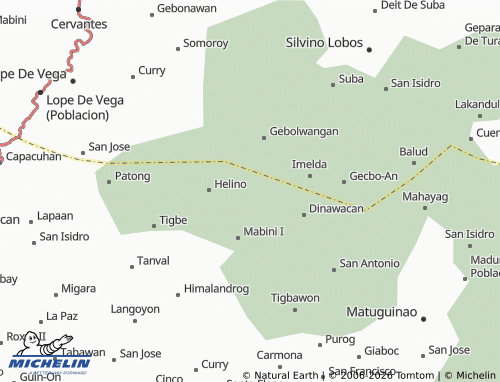 MICHELIN Higasaan map - ViaMichelin