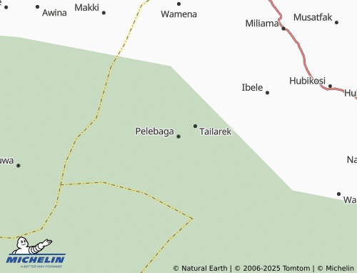 MICHELIN Pelebaga map - ViaMichelin