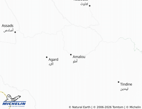 MICHELIN Amlou map - ViaMichelin