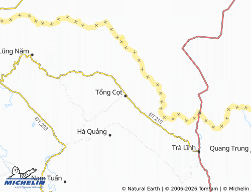 Mapa MICHELIN Tổng Cọt - ViaMichelin