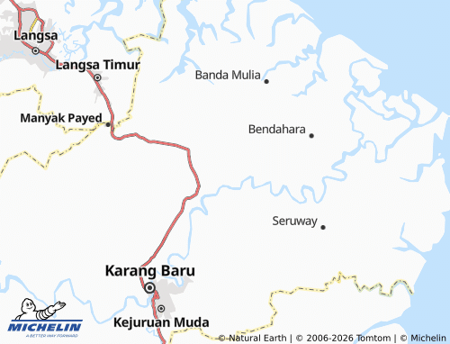 Mapa MICHELIN Perkebunan Upah - ViaMichelin