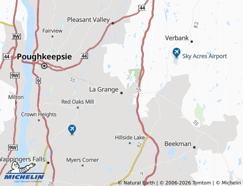 Carte MICHELIN La Grange - ViaMichelin
