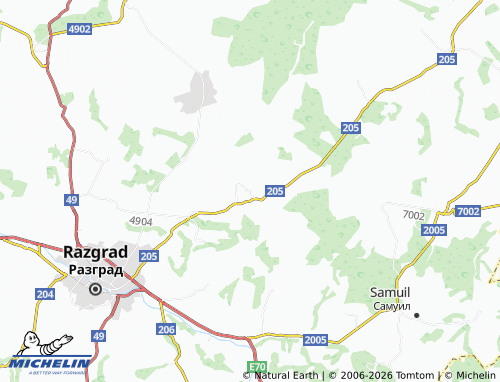 Mappa MICHELIN Yasenovets - ViaMichelin